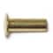 Midwest Fastener Tubular Rivet, Truss Head, 1/8 in Dia., 3/8 in L, Steel Body, 48 PK 61866 - alternate 1